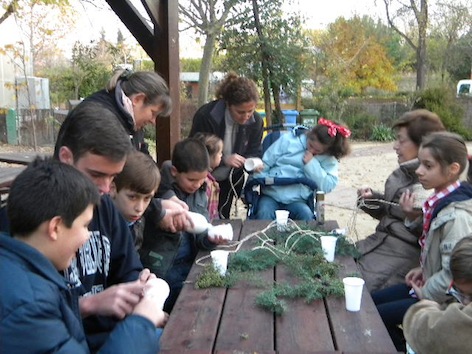 Un grupo de amigos en Pozuelo