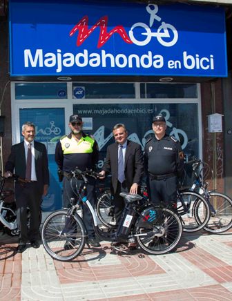 Los trabajadores de Majadahonda se moverán en bicicleta