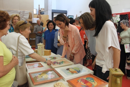Los mayores exponen sus obras