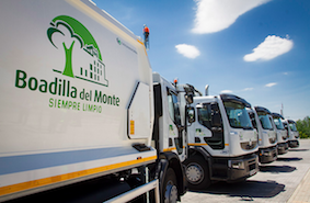 Boadilla cuenta con seis nuevos camiones de la basura