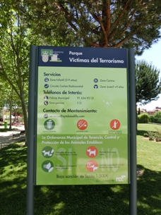 Boadilla dedicará un parque a las víctimas del terrorismo