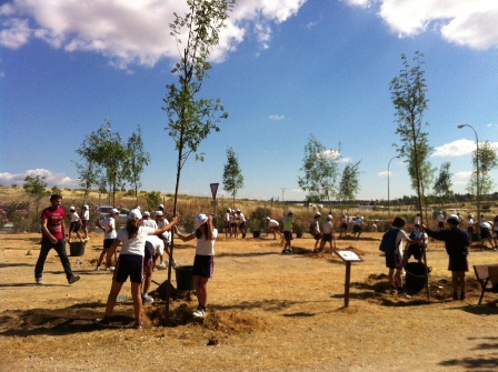 Boadilla gana una zona verde en el Día del Árbol