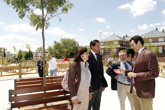 El barrio de La Marazuela estrena un nuevo parque