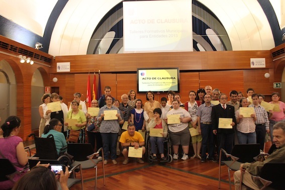 Concluyen los talleres para personas con discapacidad del Espacio para el Ocio Pozuelo
