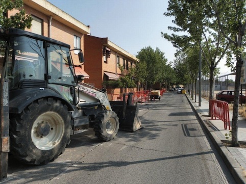 Llegan las obras a la zona de la Sacedilla