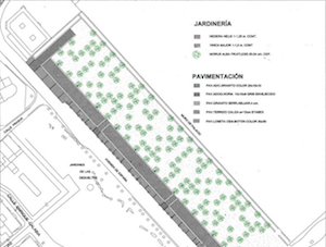 La remodelación de la explanada oeste del Palacio del Infante Don Luis está más cerca