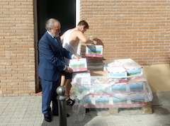 El Banco Municipal de Alimentos recibe 3.200 kilos de comida