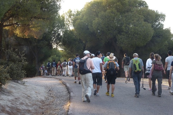 De Majadahonda a Madrid caminando
