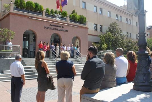 Minuto de silencio por la última víctima de violencia de género en Madrid