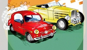 La historia del automovilismo se pasea por Majadahonda