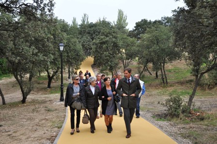 Nuevo acceso peatonal entre Valdepastores y el casco urbano