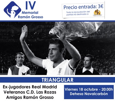 Partido benéfico en homenaje a Ramón Grosso
