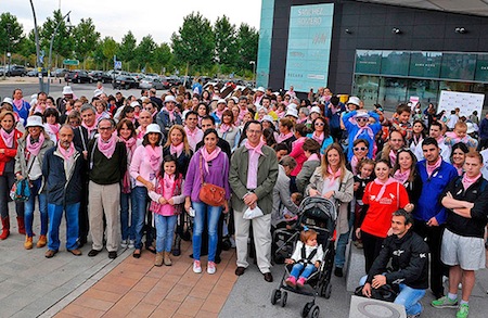 Marcha contra el cáncer de mama