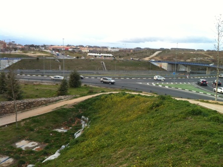 Pendiente de iluminación la M-50 a su paso por Boadilla del Monte