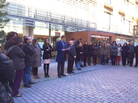 Boadilla dice en voz alta no a la violencia contra las mujeres