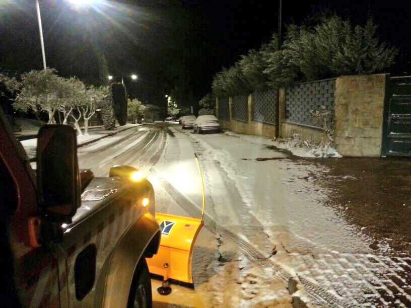 Boadilla del Monte se anticipa a la nieve