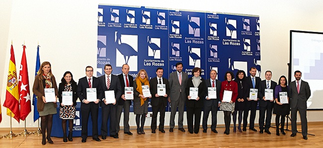 Trece empresas de Las Rozas reciben el sello Crea Medioambiente