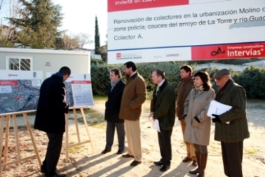 El colector del Molino de la Hoz listo para las lluvias