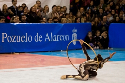 Las alumnas de gimnasia rítmica despiden el año