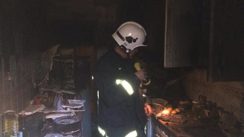 Extinguido un incendio en una vivienda de Pozuelo