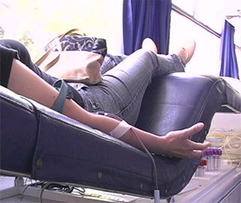 Campaña de donación de sangre