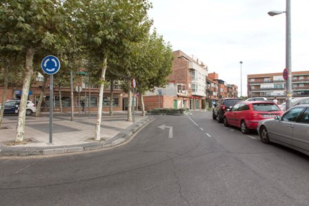 Obras en los alrededores del mercadillo