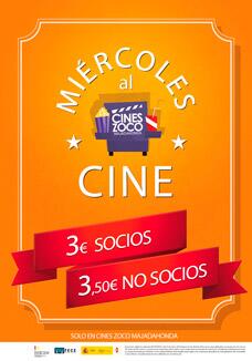 Los Cines Zoco se unen a `Los miércoles al cine´