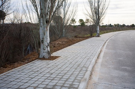 Valdepastores cuenta con 820 metros cuadrados nuevos de acera