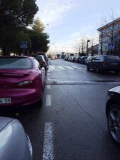 Falta de visibilidad y exceso de velocidad en la Avenida de Europa