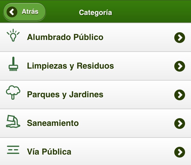 Nueva `App´ para comunicar incidencias