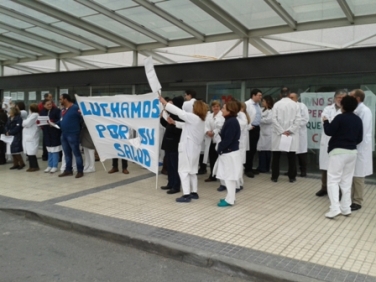 Concentración en el Puerta de Hierro