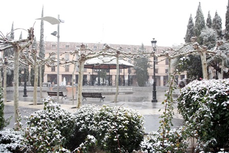 Mañana blanca en Las Rozas