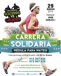 Corre al lado de Medulaparamateo el próximo 29 de marzo