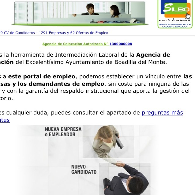 93 personas encontraron trabajo en 2013 gracias a SILBO