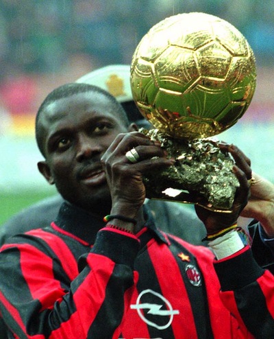 Weah, el primer Balón de Oro africano