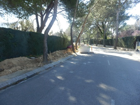Renovación del alumbrado en Las Lomas