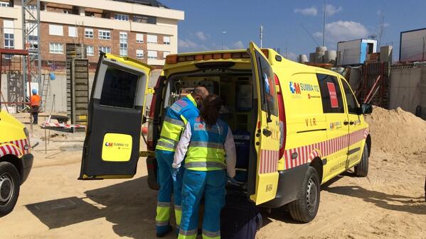 Un hombre fallece aplastado en las obras de construcción de unas viviendas en Majadahonda