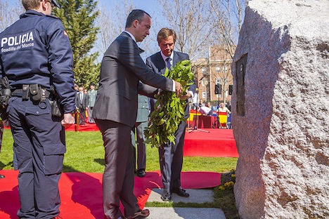 Homenaje a las víctimas del terrorismo