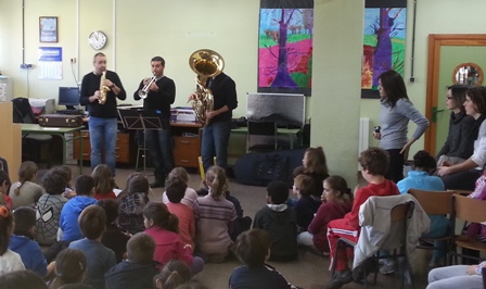 La Escuela Municipal de Música y Danza se traslada a los colegios