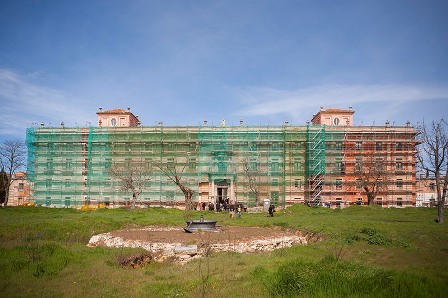 La primera fase de la rehabilitación del Palacio finalizará en un año
