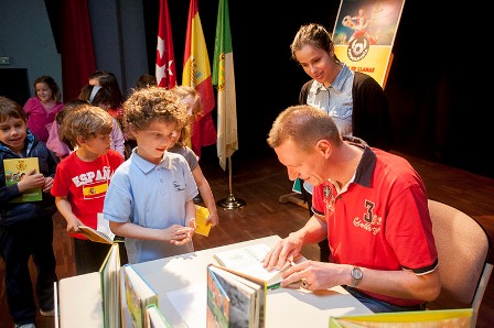 El escritor Gerard Van Gemert está en Boadilla