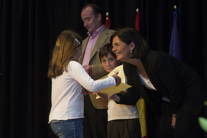 Entrega de premios del Concurso de Poesía e Ilustración Gerardo Diego 2014