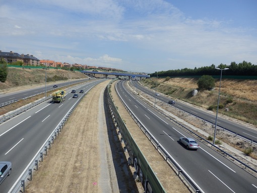 Petición urgente para iluminar la M-50 a su paso por Boadilla