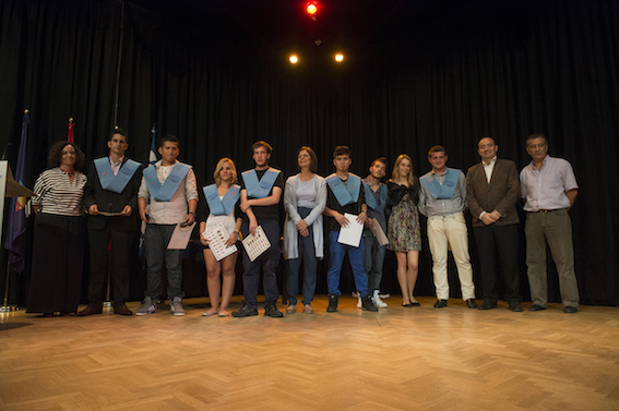 Graduación de los alumnos del Centro de Educación para Adultos