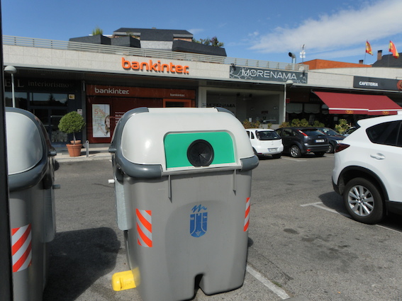 Campaña de reciclaje de vidrio en los restaurantes y bares de Majadahonda