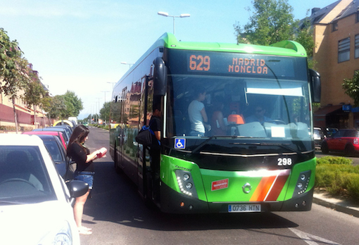 Cambio de itinerario de la línea de autobús N903
