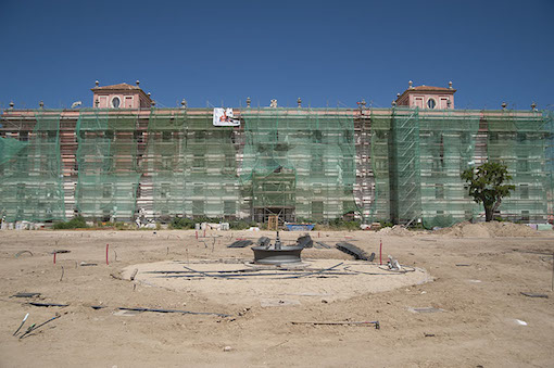 El Palacio continúa su viaje de regreso al siglo XVIII