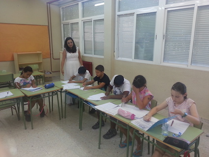 Refuerzo escolar en verano