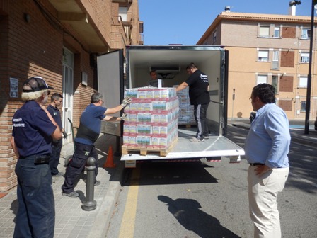 Más de dos toneladas de alimentos para los más necesitados