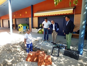 La Escuela Infantil Tákara tendrá patio nuevo el próximo curso